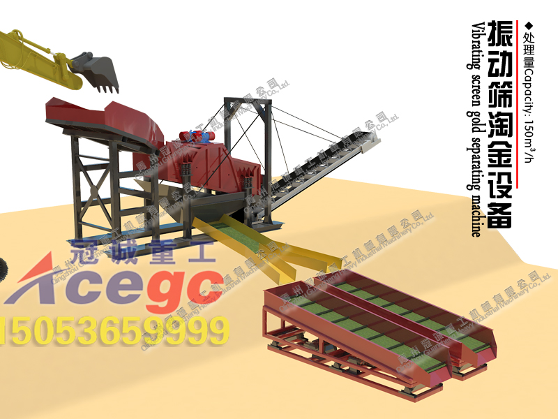 振動(dòng)篩選金設(shè)備